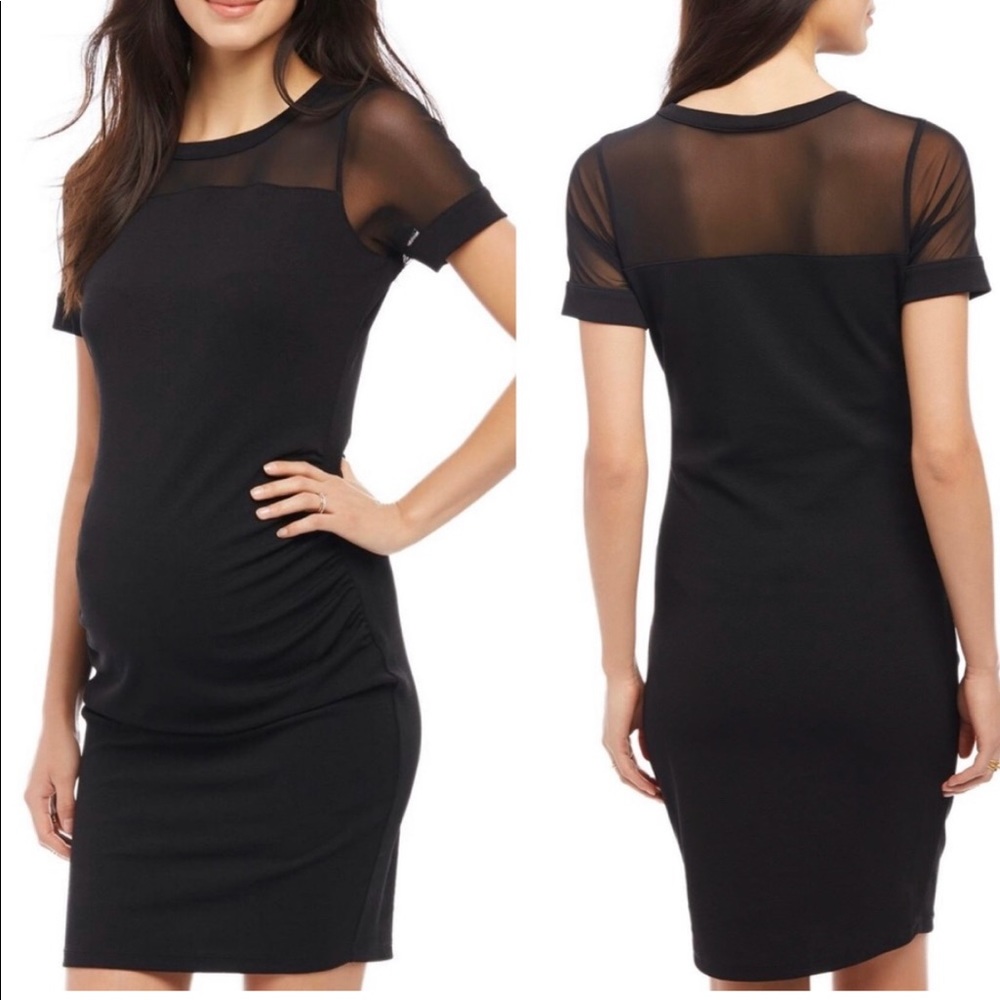 Motherhood Maternity Little Black Dress
